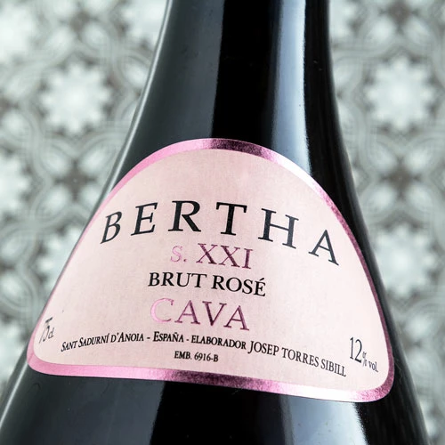 Bertha Siglo XXI Brut Rosé 2018 2 Bertha Siglo XXI Brut Rosé 2018 - Image 2