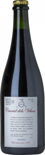 Carriel Dels Vilars Tinto 2018