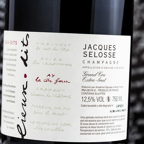 Jacques Selosse Lieux-Dits La Côte Faron Extra Brut 2 Jacques Selosse Lieux-Dits La Côte Faron Extra Brut - Image 2