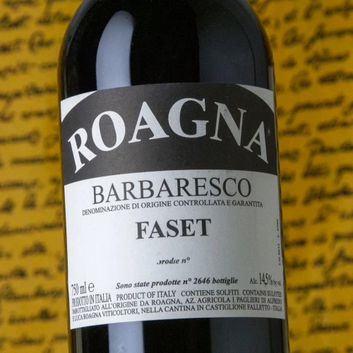 Roagna Barbaresco Faset 2017 2 Roagna Barbaresco Faset 2017 - Image 2