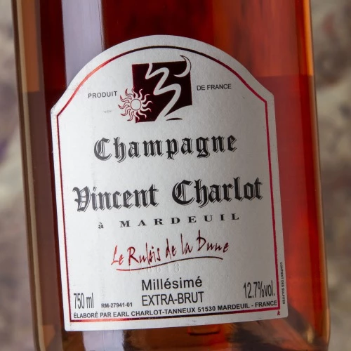 Vincent Charlot Le Rubis De La Dune Extra Brut 2015 2 Vincent Charlot Le Rubis De La Dune Extra Brut 2015 - Image 2